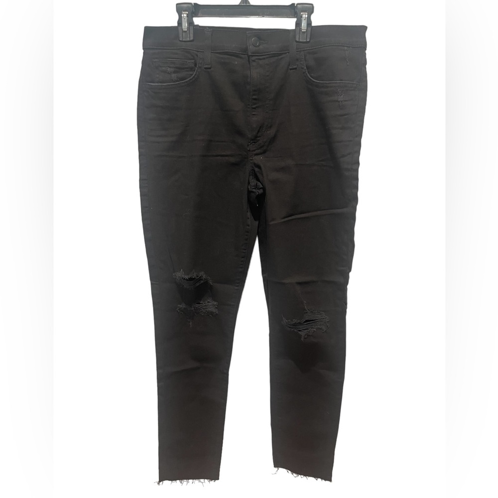 JOE’S JEANS Industry Distressed High-Rise Skinny Jeans - Picture 4 of 9